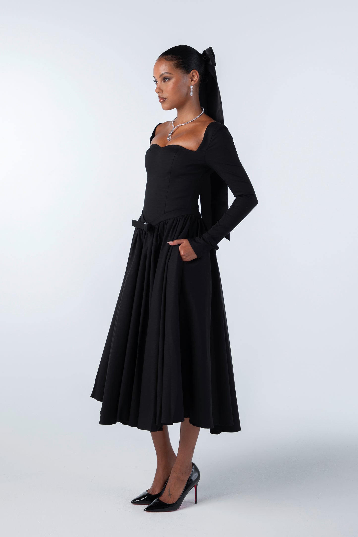 Bernadette Dress (Black)