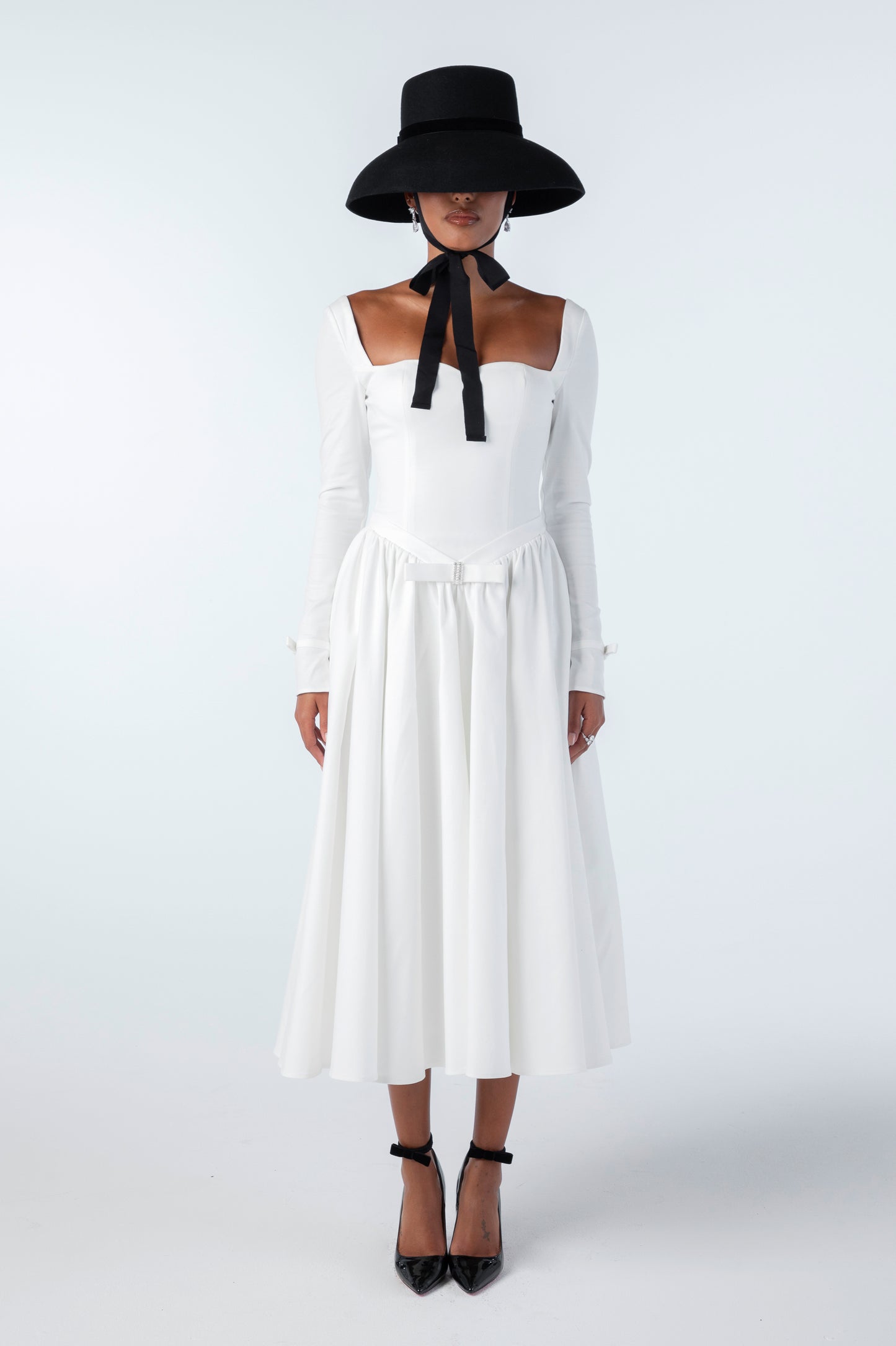 Bernadette Dress (White)