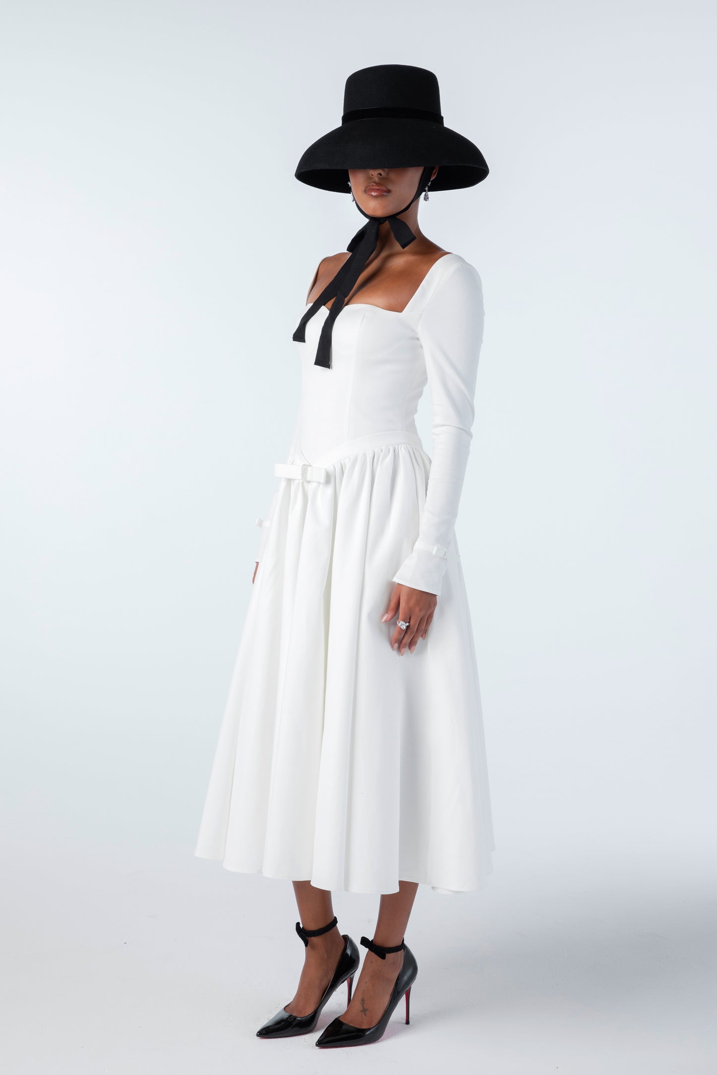 Bernadette Dress (White)