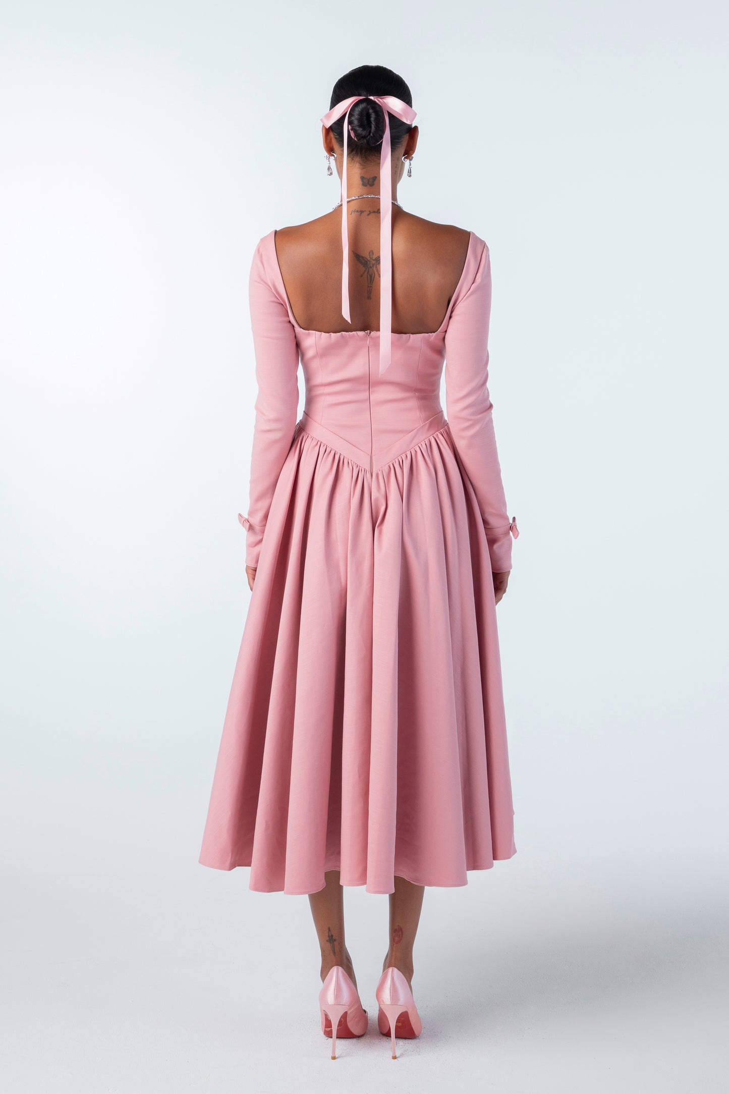 Bernadette Dress (Pink)