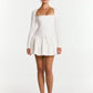 Audrina Dress (White)