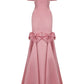 Madeline Bow Dress (Pink)