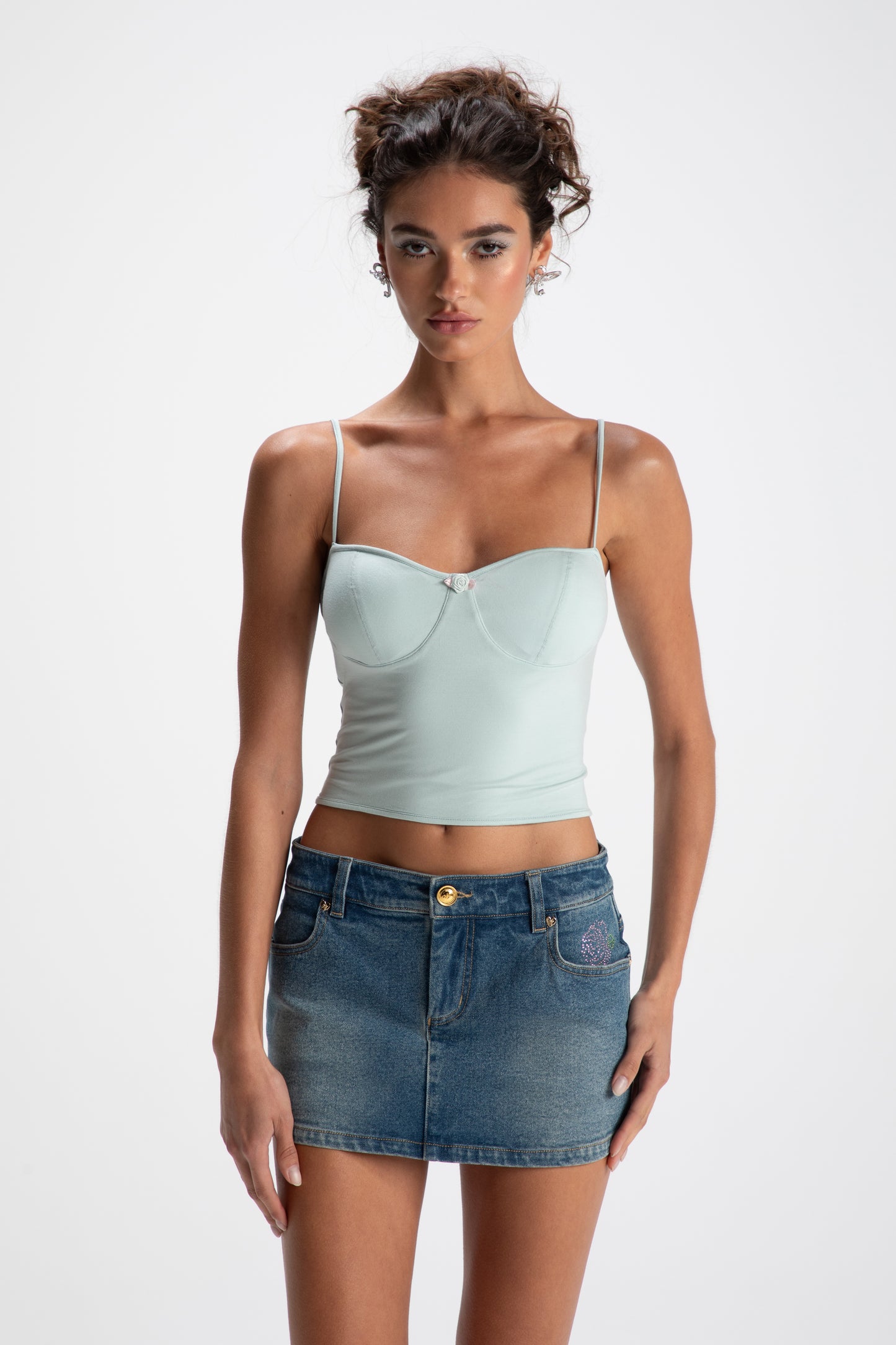 Lola Top (Mint) (Final Sale)