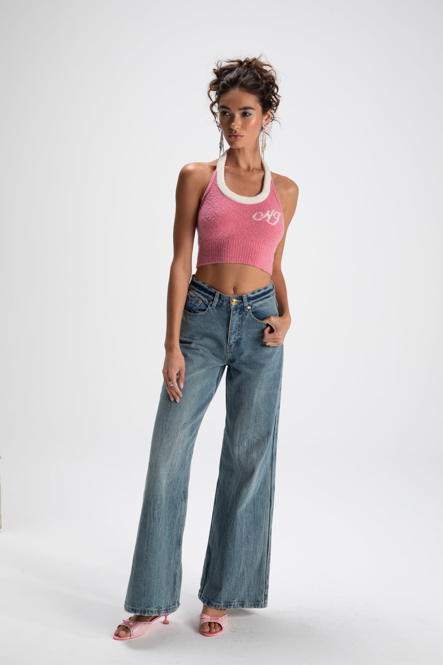 Jamie Heart Wide-Leg Jeans (Final Sale)