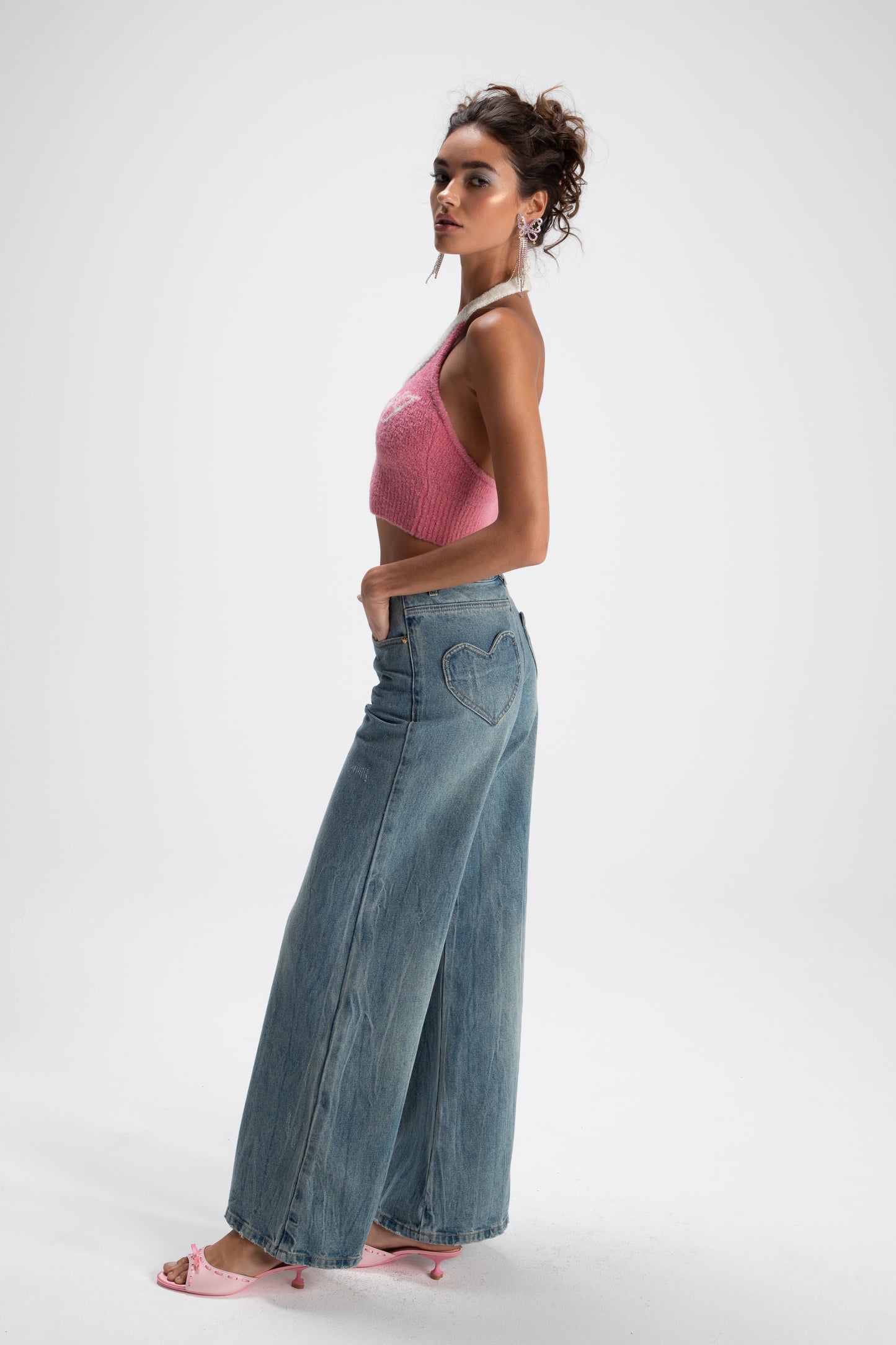 Jamie Heart Wide-Leg Jeans (Final Sale)