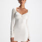 Olivia Dress (White) (Final Sale)