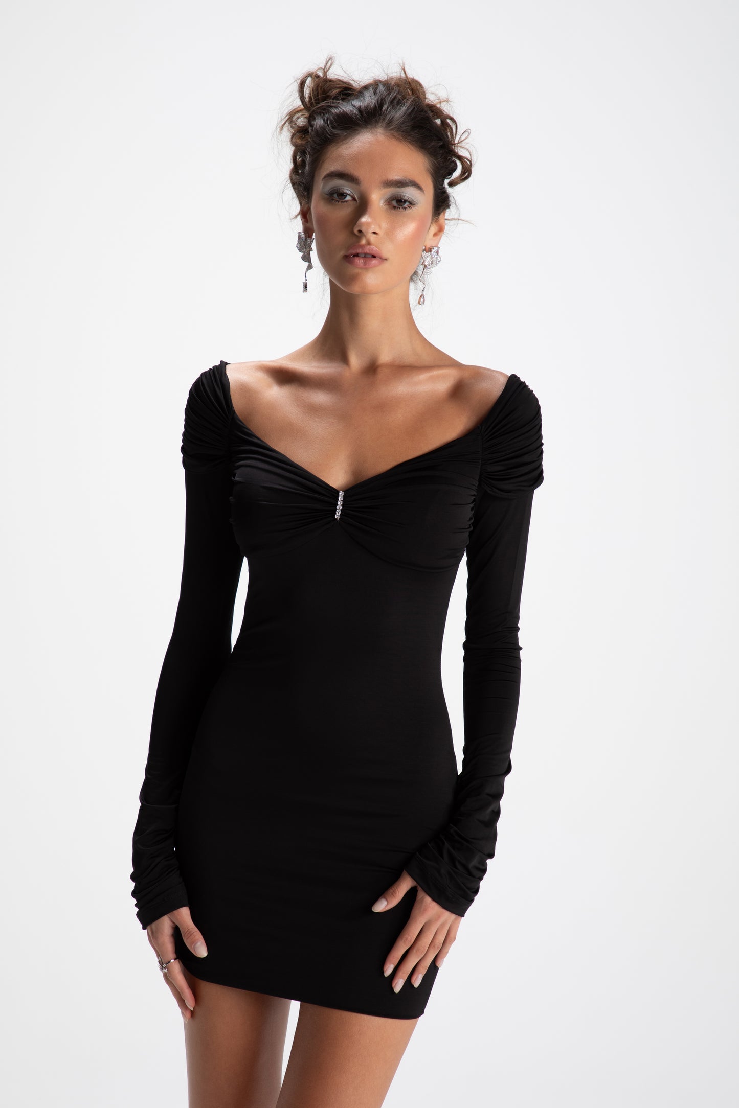 Olivia Dress (Black) (Final Sale)