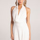 Aniya Satin Dress (White)