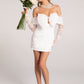 Sydney Bow Dress (White)