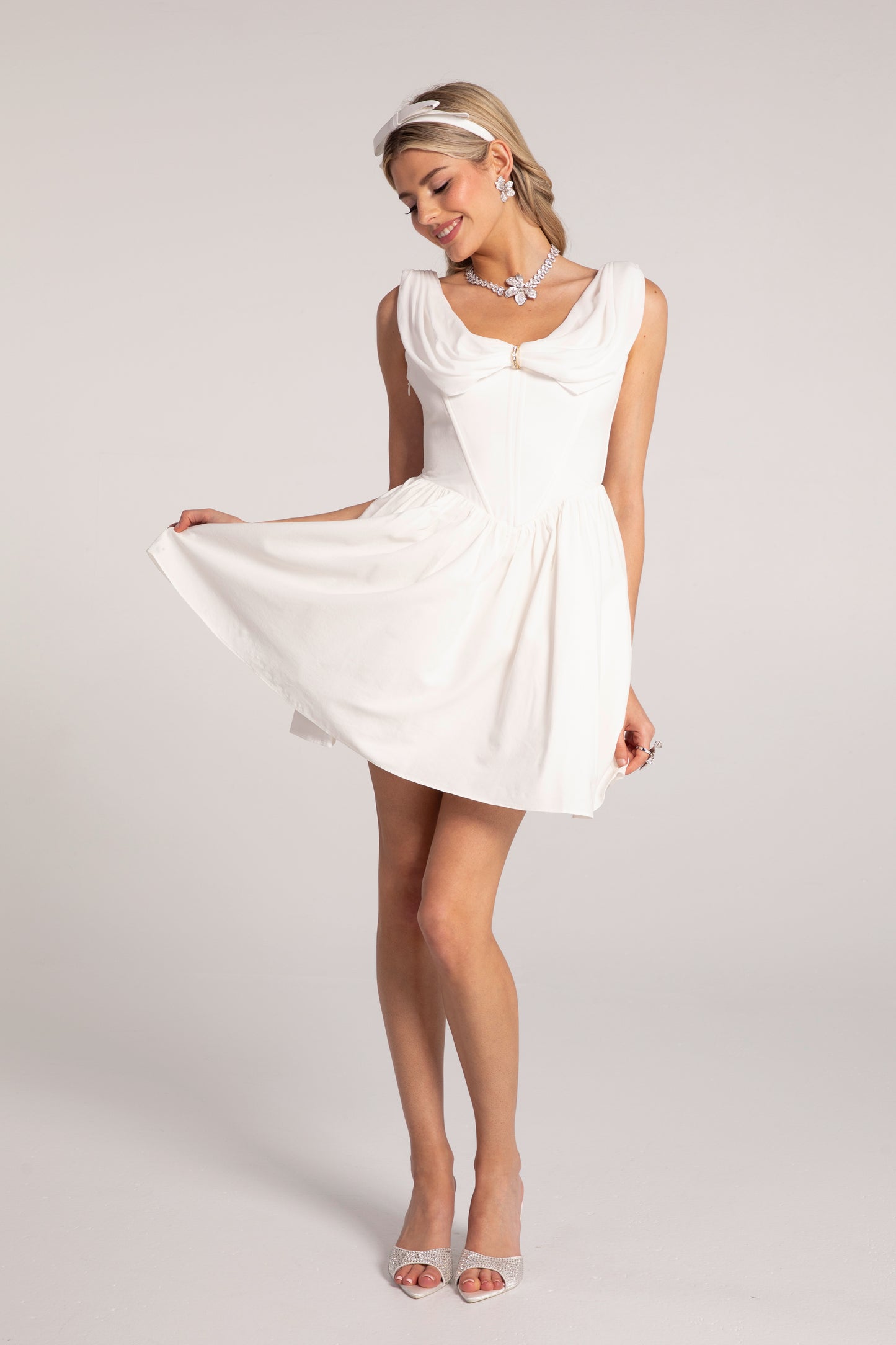 Morgan Dress (White)