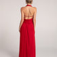 Amber Chiffon Dress (Red)