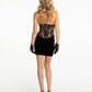 Christi Velvet Dress (Black)