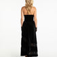 Maxine Velvet Dress (Black)