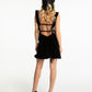 Karina Velvet Dress (Black)