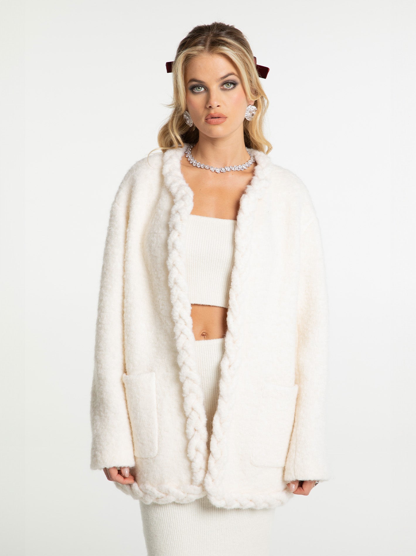 Talia Coat (Off white)