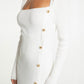 Rylee Knit Dress (White)