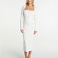 Rylee Knit Dress (White)