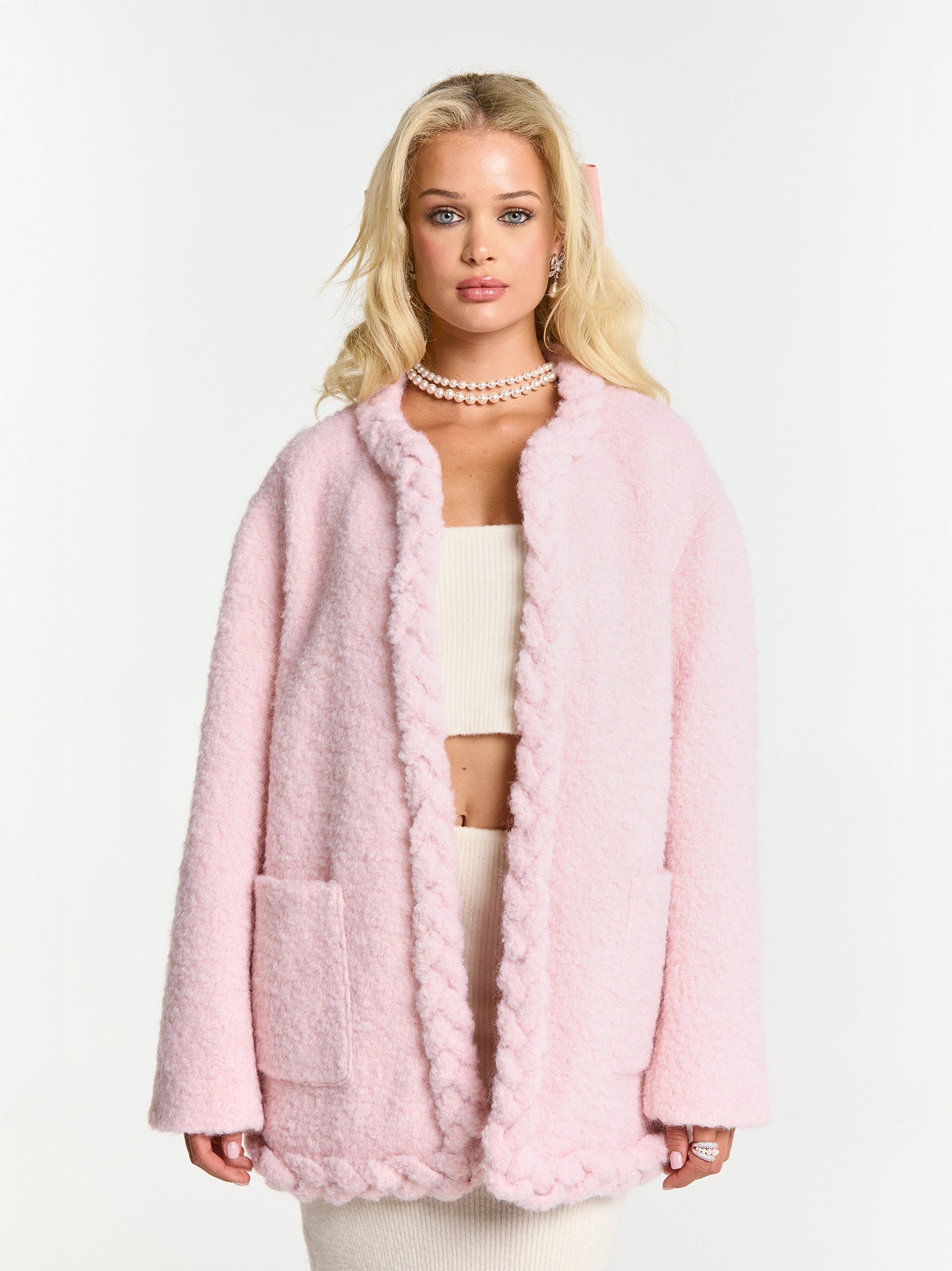 Talia Coat (Pink)