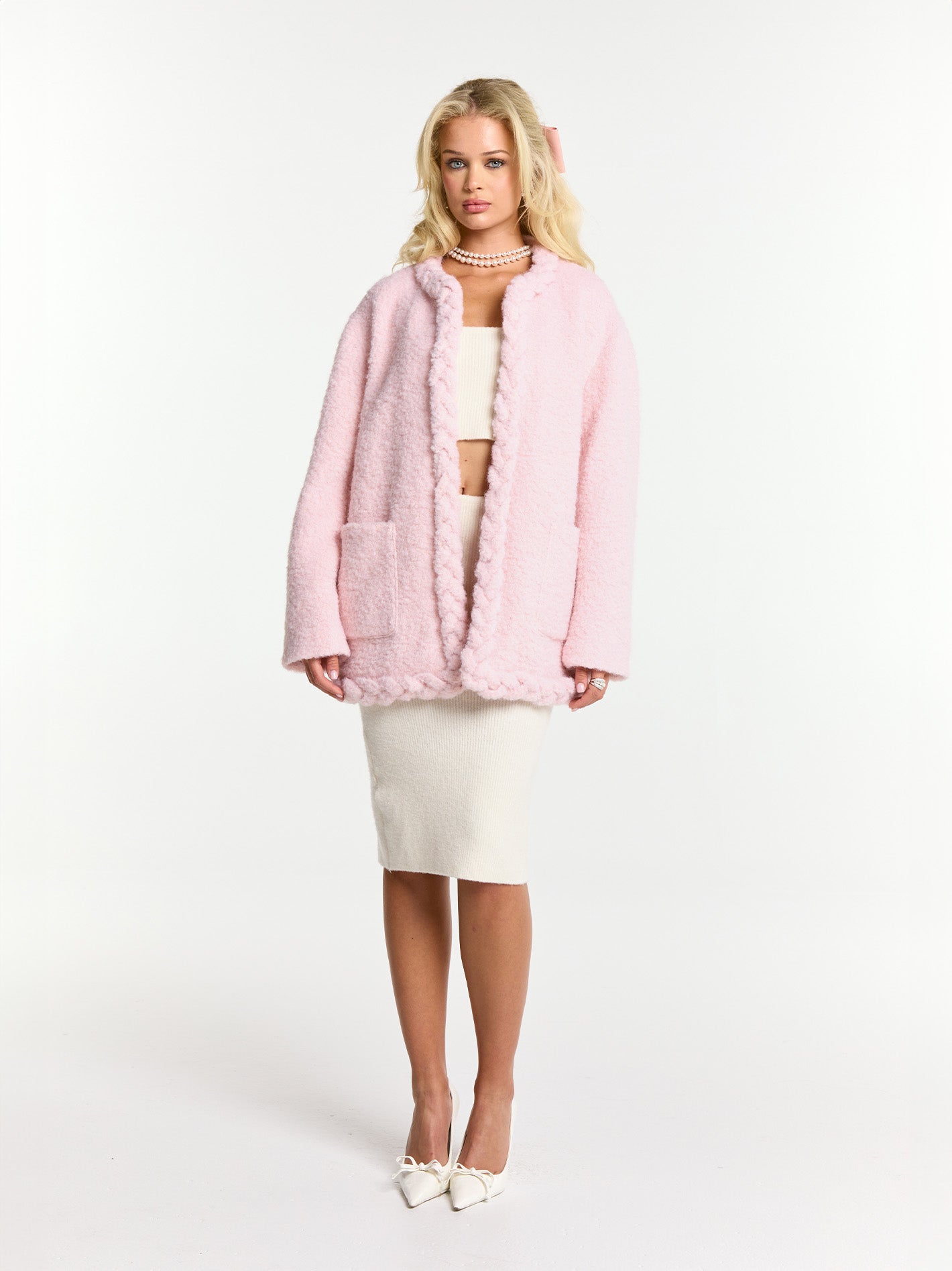 Talia Coat (Pink)