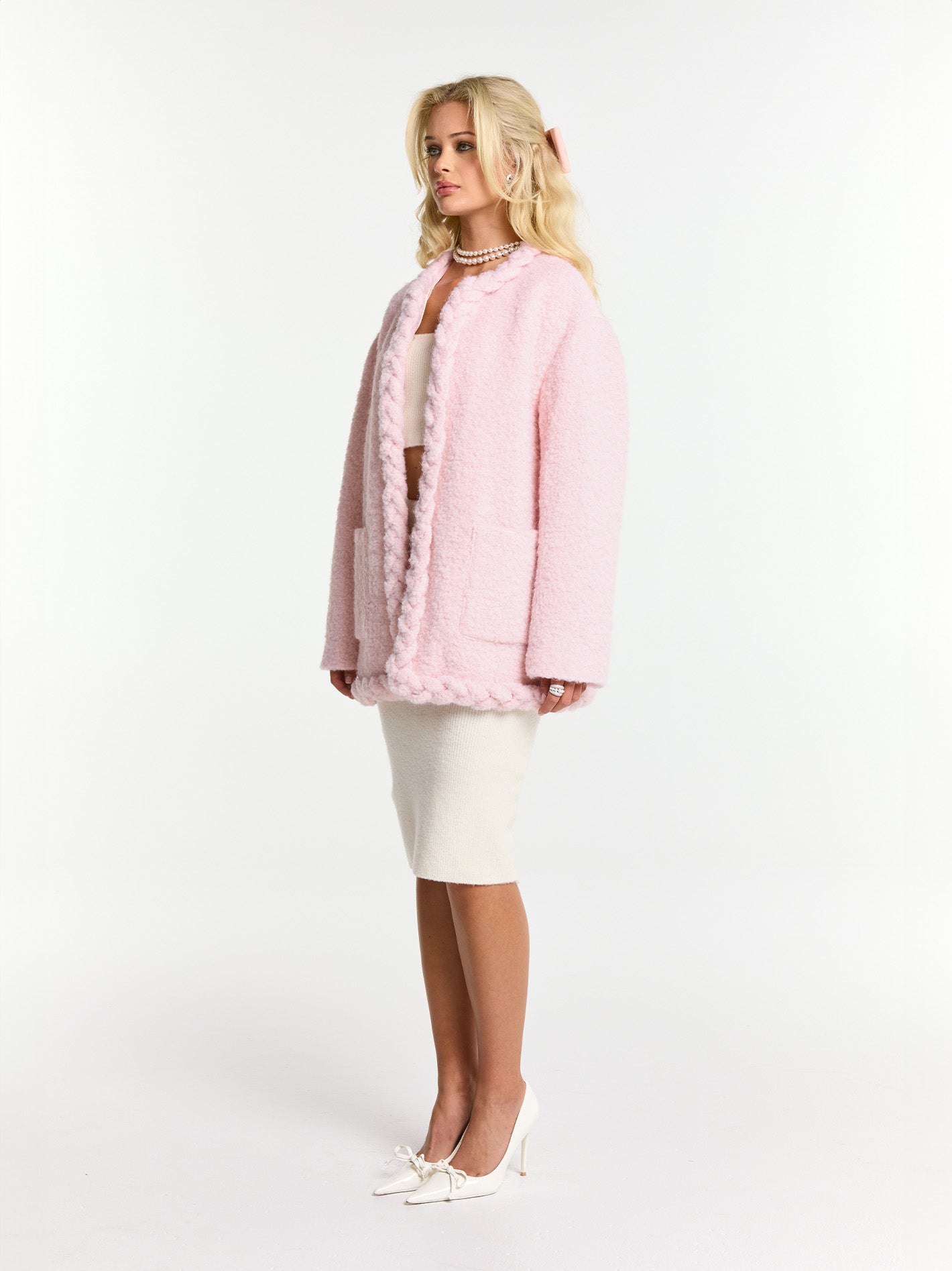 Talia Coat (Pink)