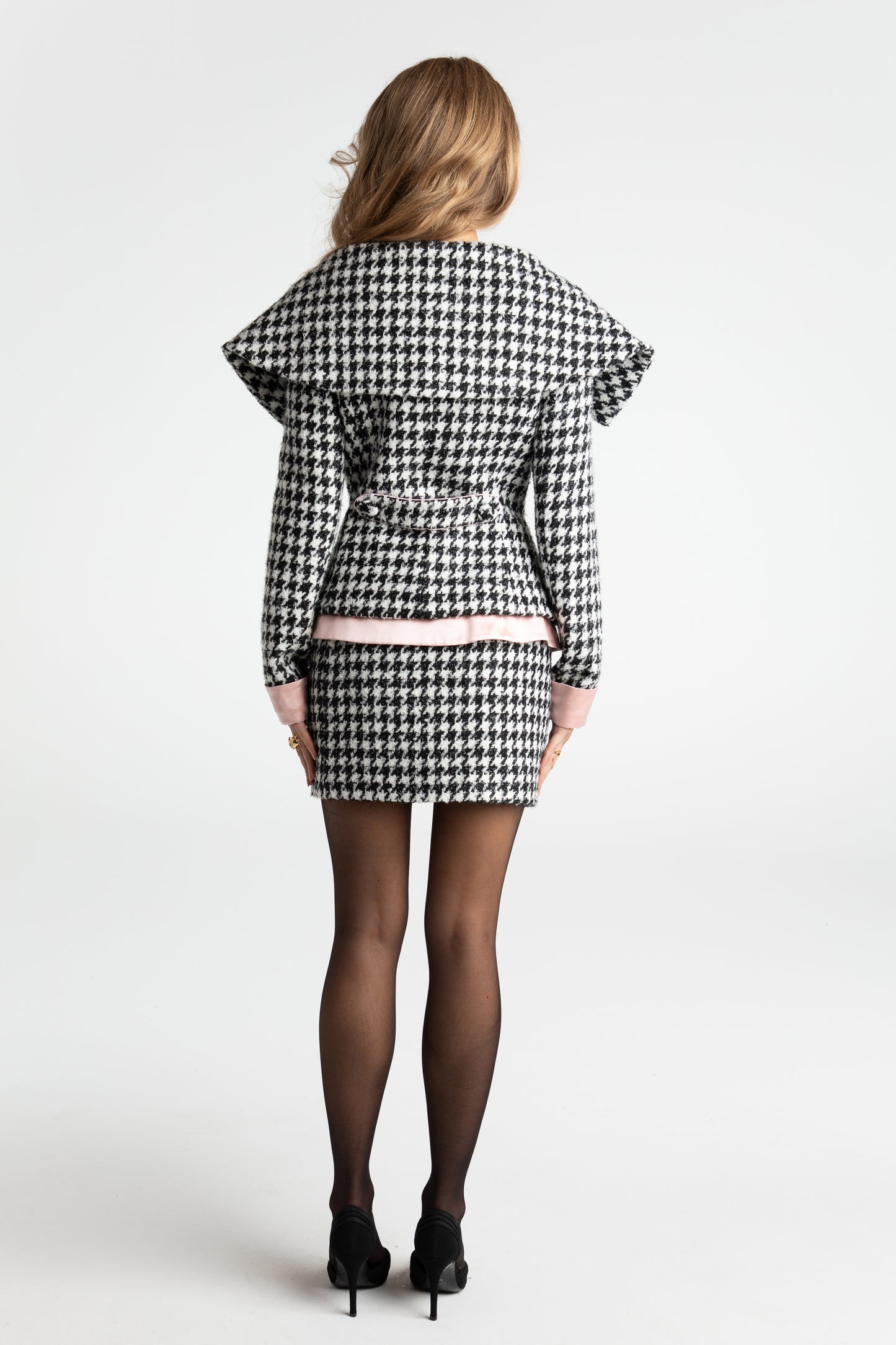 Nadia Skirt (Houndstooth) (Final Sale)