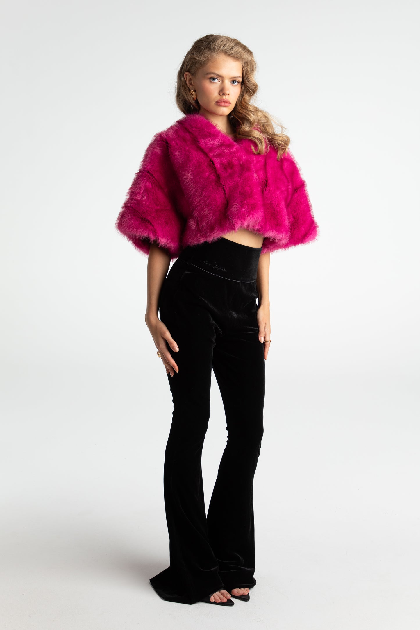 Sophia Fur Coat (Pink)