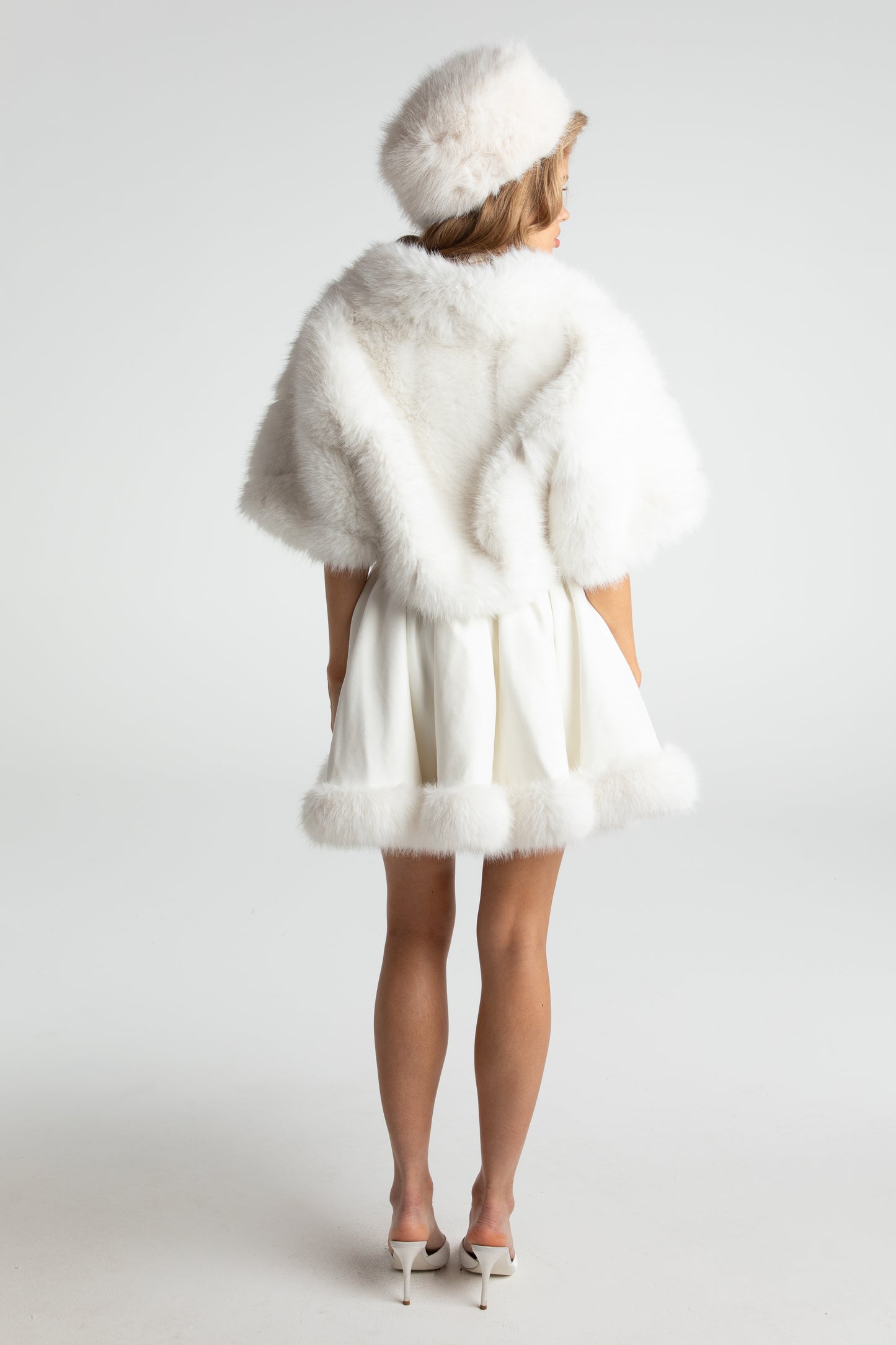 Sophia Fur Coat (White)