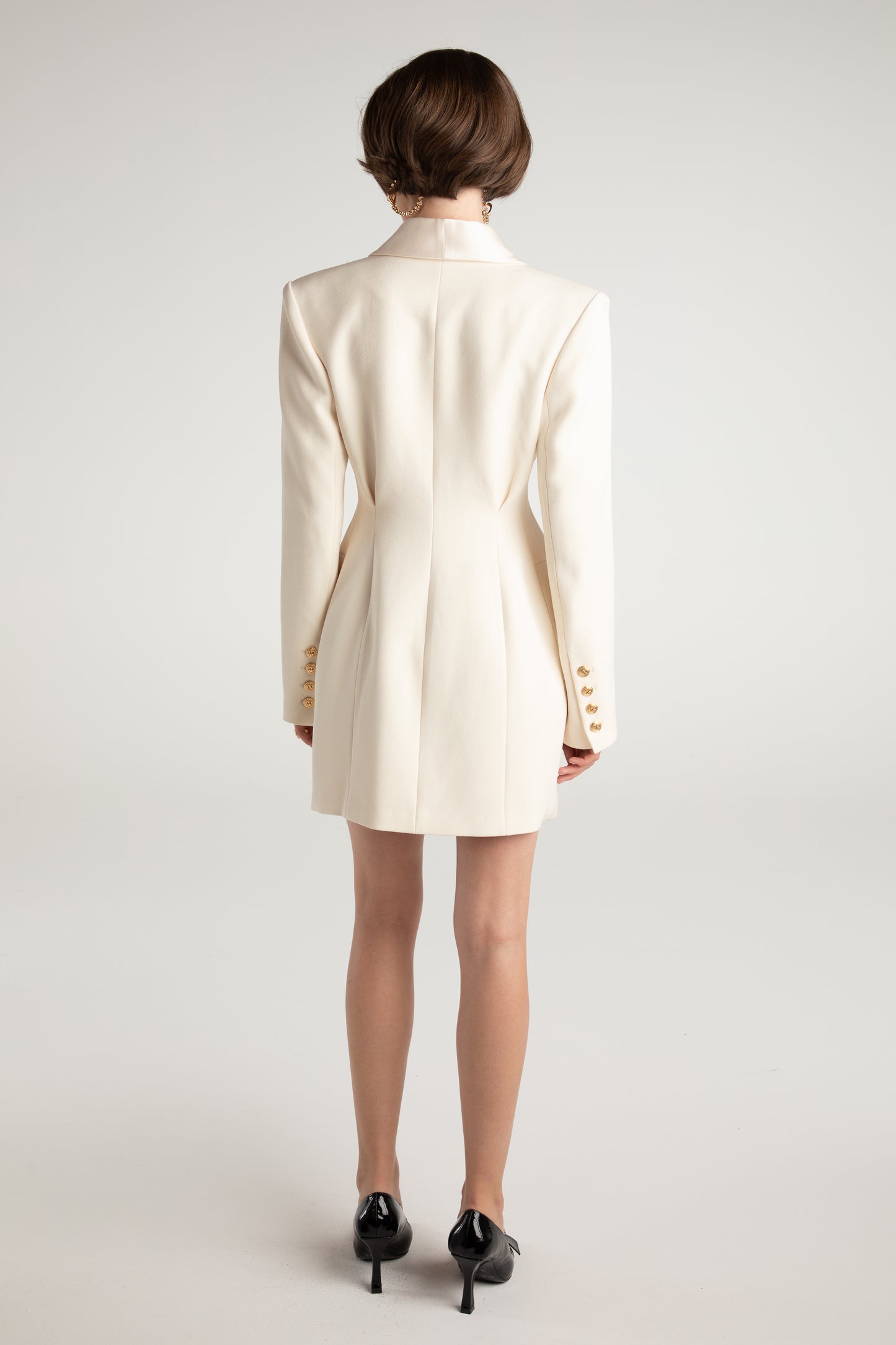 Sasha Suit Jacket (White)