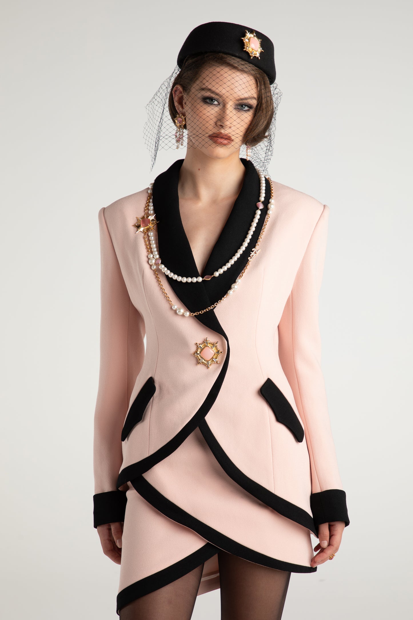 Brooke Suit Jacket (Pink)