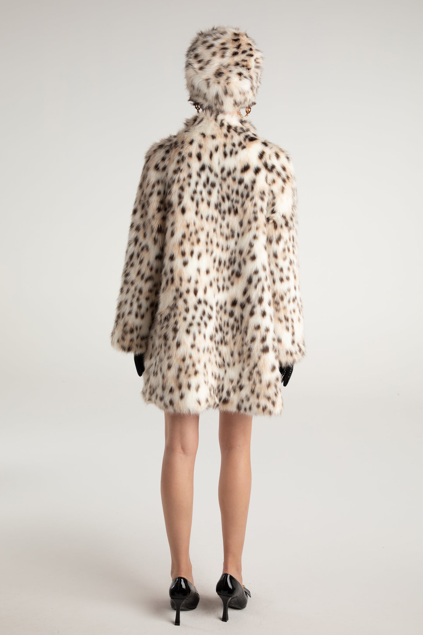 Adeline Fur Coat (Leopard)