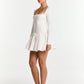 Audrina Dress (White)