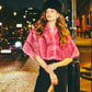 Sophia Fur Coat (Pink)