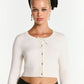 Audrina Cardigan (White)