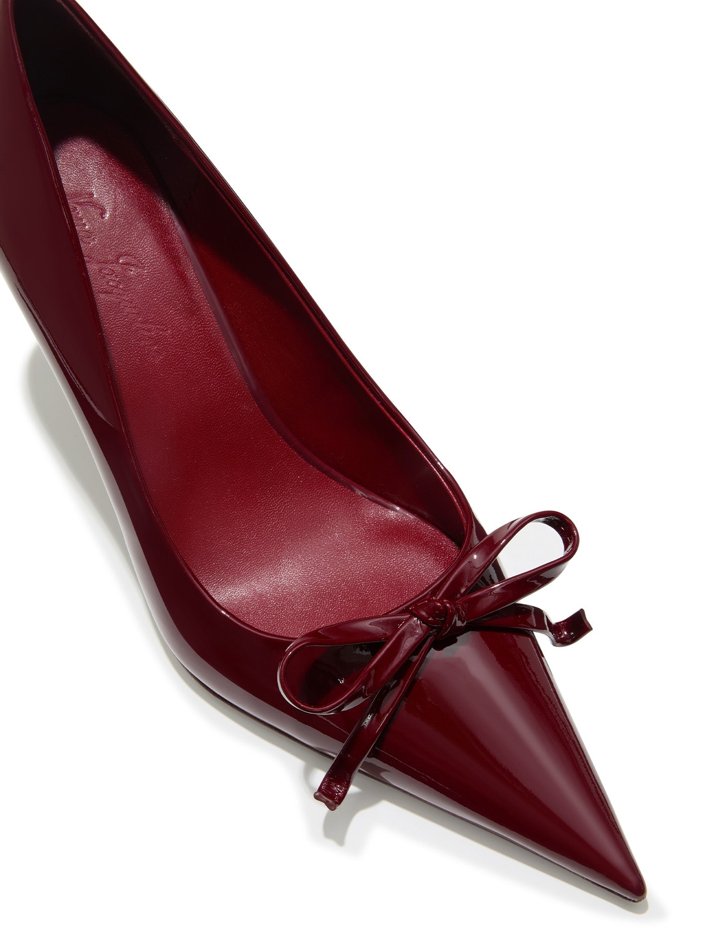 Audrina Bow Heels (Red)