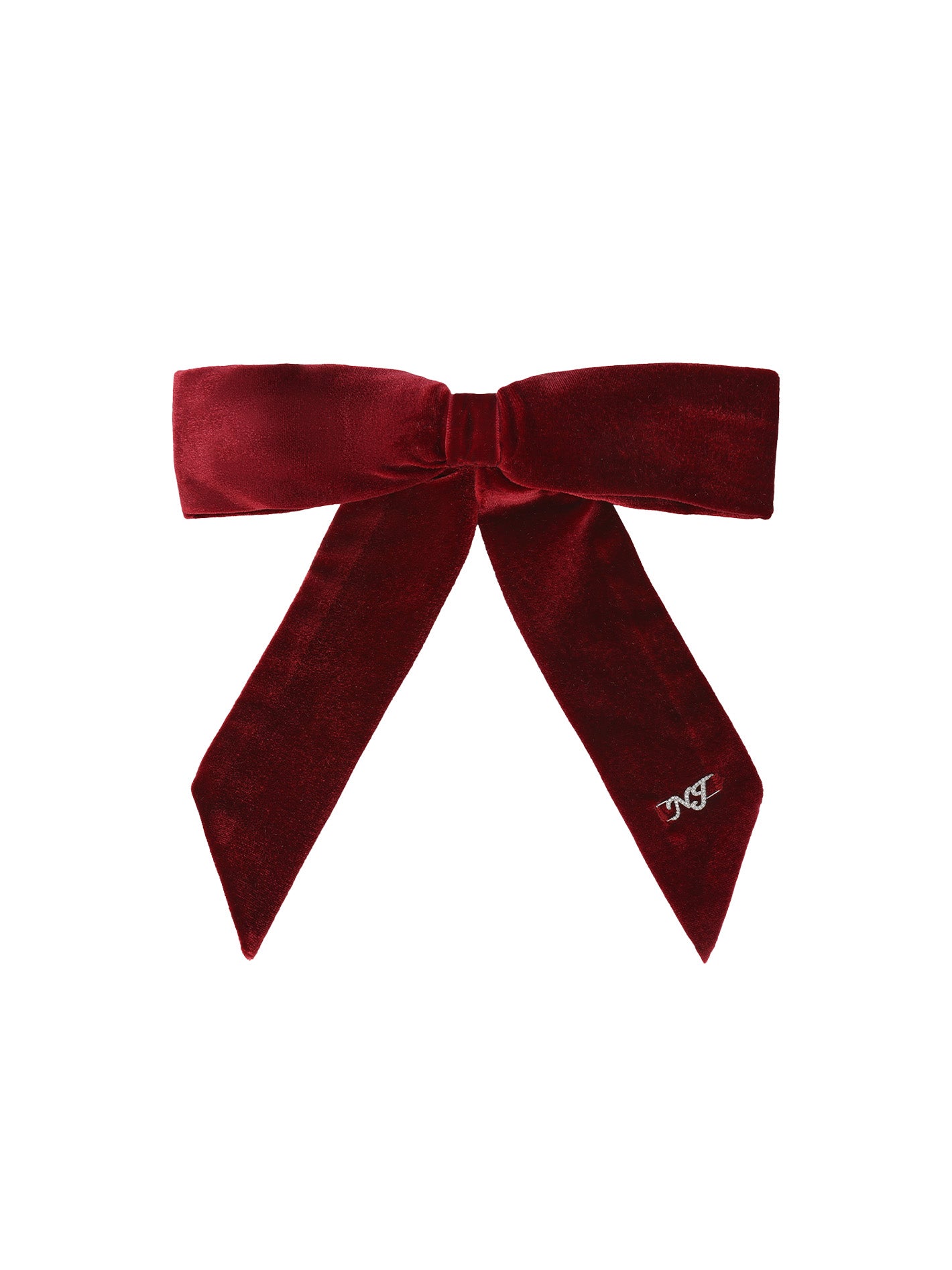 Mia Velvet Bow (Red)