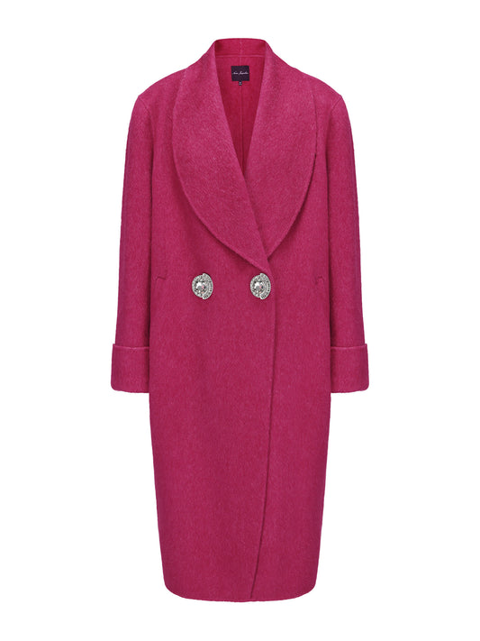 Audrina Coat (Rose Red)