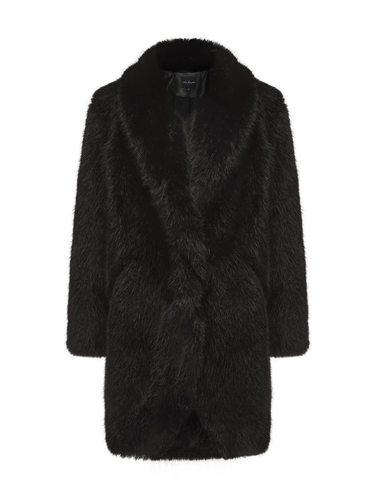 Sofia Fur Coat (Black)