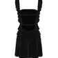 Karina Velvet Dress (Black)