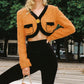 Miranda Crop Jacket (Yellow)