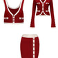 Matilda Knit Set (Red)