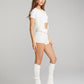 Kennedy Knit Top Set (White)