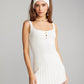 Janelle Knit Dress (White)