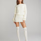 Kendall Knit Dress (White)