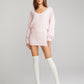 Kendall Knit Dress (Pink)