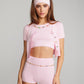 Kennedy Knit Top Set (Pink)