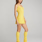 Janelle Knit Dress (Yellow)