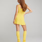 Janelle Knit Dress (Yellow)