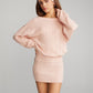 Kendall Knit Dress (Peach)