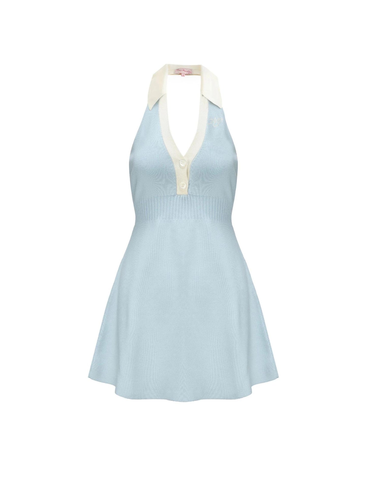 Samantha Knit Dress (Blue)