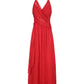 Amber Chiffon Dress (Red)